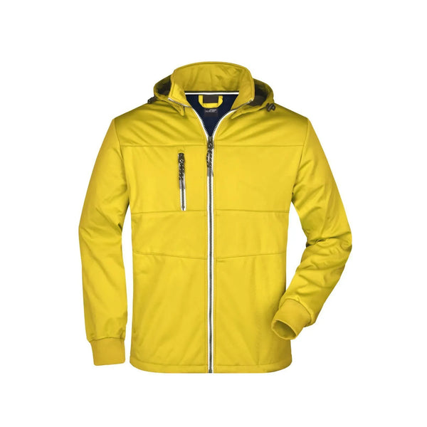 Giacca Mens Maritime giallo / S - personalizzabile con logo