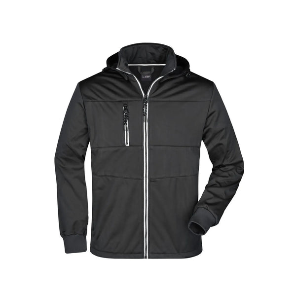 Giacca Mens Maritime nero / S - personalizzabile con logo