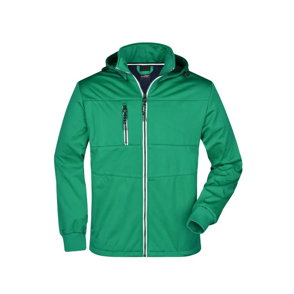 Giacca Mens Maritime verde / S - personalizzabile con logo