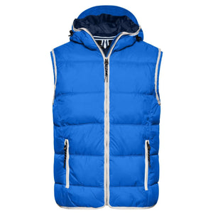 Giacca Mens Maritime Vest blu / S - personalizzabile con logo
