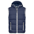 Giacca Mens Maritime Vest navy/white / S - personalizzabile con logo