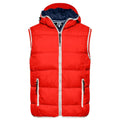 Giacca Mens Maritime Vest rosso / S - personalizzabile con logo