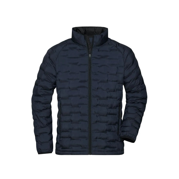 Giacca Mens Modern Padded blu / S - personalizzabile con logo
