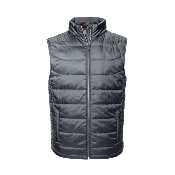 Giacca Mens Nano Bodywarmer grigio / S - personalizzabile con logo