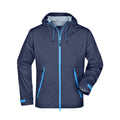 Giacca Mens Outdoor blu / S - personalizzabile con logo
