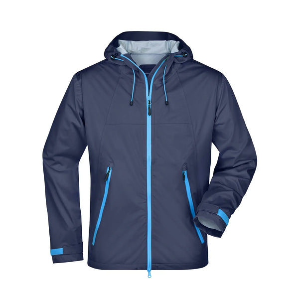Giacca Mens Outdoor blu / S - personalizzabile con logo