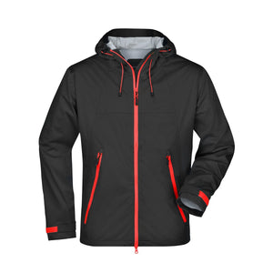 Giacca Mens Outdoor nero / S - personalizzabile con logo
