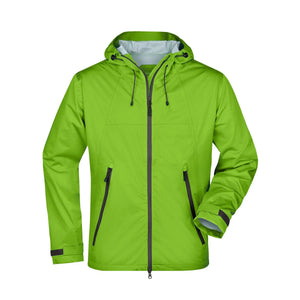 Giacca Mens Outdoor verde / S - personalizzabile con logo