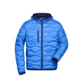 Giacca Mens Padded blu / S - personalizzabile con logo
