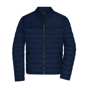 Giacca Mens Padded blu / S - personalizzabile con logo