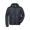 Giacca Mens Padded grigio / S - personalizzabile con logo