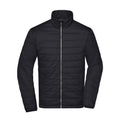 Giacca Mens Padded nero / S - personalizzabile con logo