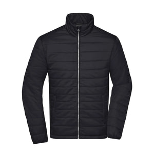 Giacca Mens Padded nero / S - personalizzabile con logo