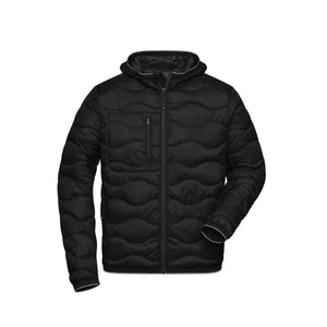 Giacca Mens Padded nero / S - personalizzabile con logo