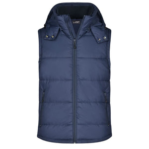 Giacca Mens Padded Vest blu / S - personalizzabile con logo