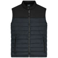 Giacca Mens Padded Vest grigio / S - personalizzabile con logo