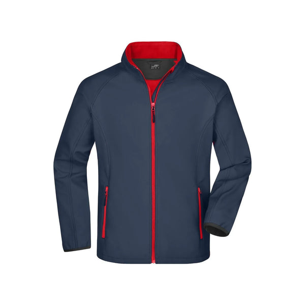 Giacca Mens Promo Softshell grigio / S - personalizzabile con logo