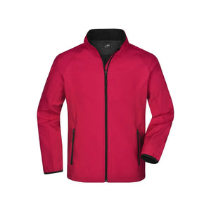 Giacca Mens Promo Softshell rosso / S - personalizzabile con logo