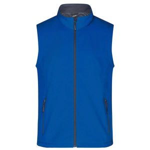 Giacca Mens Promo Softshell Vest azzurro / S - personalizzabile con logo