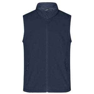 Giacca Mens Promo Softshell Vest blu / S - personalizzabile con logo