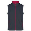 Giacca Mens Promo Softshell Vest grigio / S - personalizzabile con logo