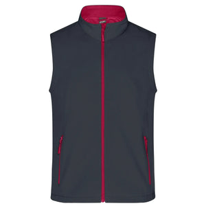 Giacca Mens Promo Softshell Vest grigio / S - personalizzabile con logo