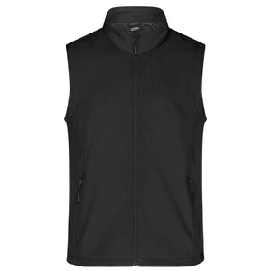 Giacca Mens Promo Softshell Vest nero / S - personalizzabile con logo