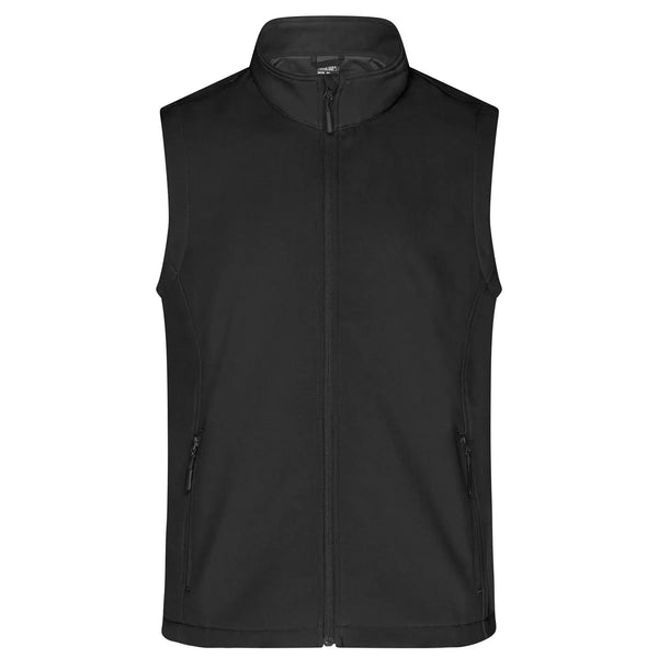Giacca Mens Promo Softshell Vest nero / S - personalizzabile con logo