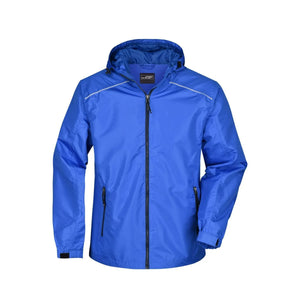 Giacca Mens Rain royal / S - personalizzabile con logo