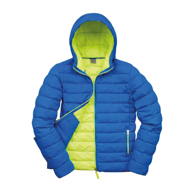 Giacca Mens Snow Bird ocean blue/lime punch / S - personalizzabile con logo