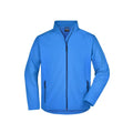 Giacca Mens Softshell azzurro / S - personalizzabile con logo