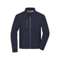 Giacca Mens Softshell blu / S - personalizzabile con logo