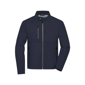 Giacca Mens Softshell blu / S - personalizzabile con logo