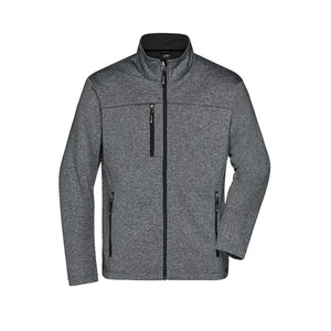 Giacca Mens Softshell blu / S - personalizzabile con logo