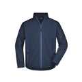 Giacca Mens Softshell blu / S - personalizzabile con logo