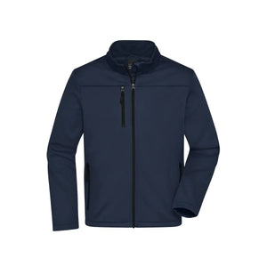 Giacca Mens Softshell blu / S - personalizzabile con logo