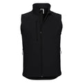 Giacca Mens Softshell Gilet nero / XS - personalizzabile con logo