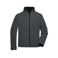 Giacca Mens Softshell grigio / S - personalizzabile con logo