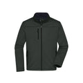 Giacca Mens Softshell grigio / S - personalizzabile con logo