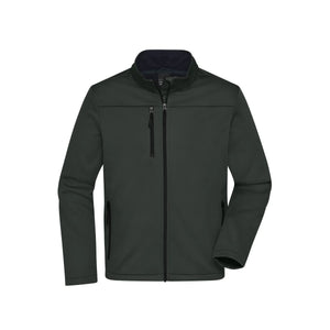 Giacca Mens Softshell grigio / S - personalizzabile con logo