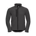 Giacca Mens Softshell grigio / XS - personalizzabile con logo