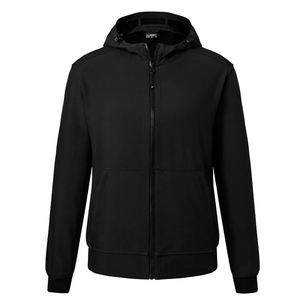 Giacca Mens  Softshell nero / S - personalizzabile con logo