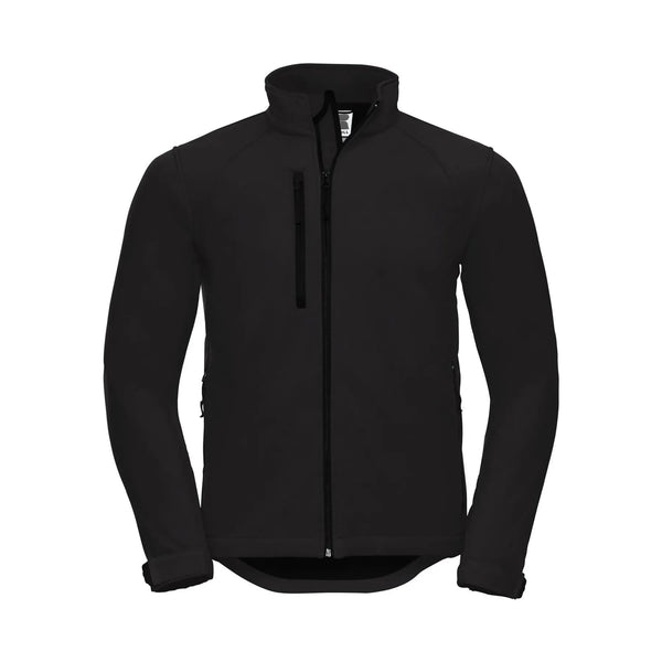 Giacca Mens Softshell nero / XS - personalizzabile con logo