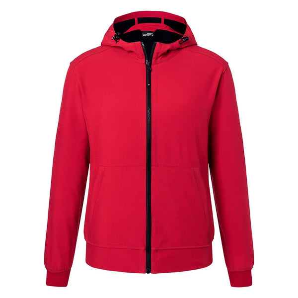Giacca Mens  Softshell rosso / S - personalizzabile con logo