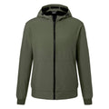 Giacca Mens  Softshell verde / S - personalizzabile con logo