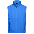 Giacca Mens Softshell Vest azzurro / S - personalizzabile con logo