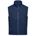 Giacca Mens Softshell Vest blu / S - personalizzabile con logo