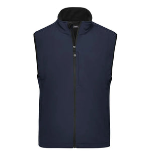 Giacca Mens Softshell Vest blu / S - personalizzabile con logo