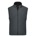 Giacca Mens Softshell Vest grigio / S - personalizzabile con logo