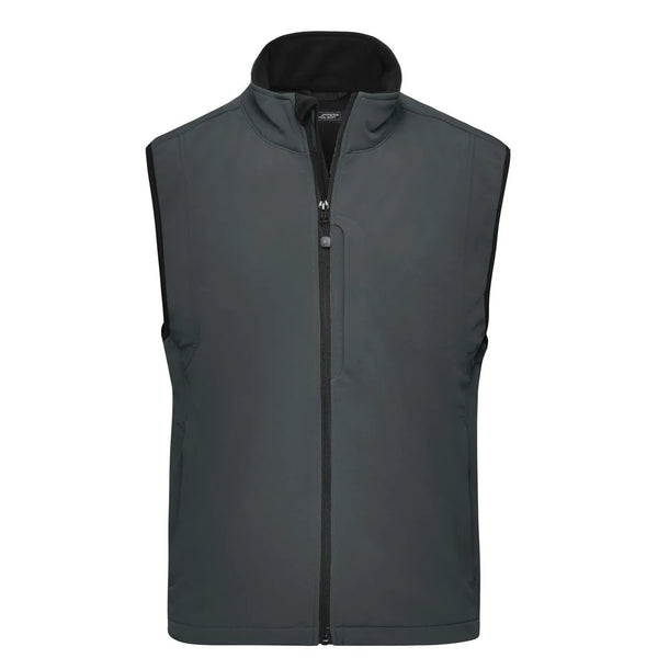 Giacca Mens Softshell Vest grigio / S - personalizzabile con logo